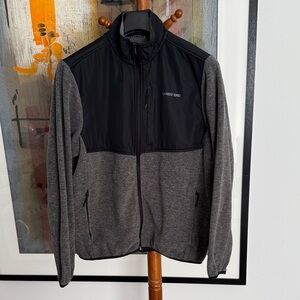 Lands' End Men's Two-Tone Fleece Jacket